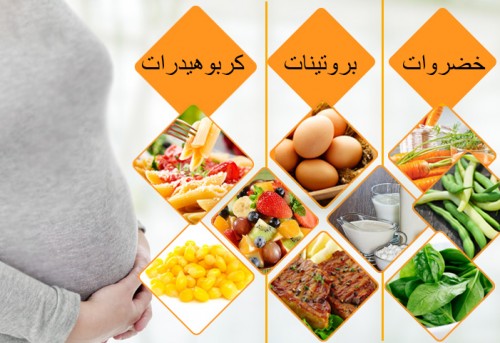 جدول غذاء الحامل