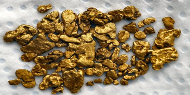 كيف تعرف الذهب في التراب