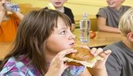الأكل الغير صحي في المدارس