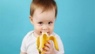 هل الموز يزيد وزن الرضيع