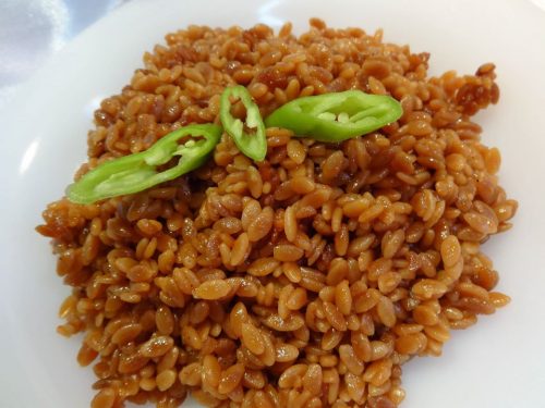 طريقة عمل أرز لسان عصفور