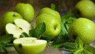 الكربوهيدرات في التفاح الأخضر