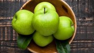 هل التفاح الأخضر يزيد الوزن