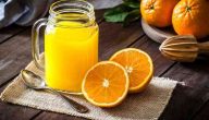 أضرار عصير البرتقال الطبيعي