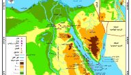 خريطة مصر الطبيعية