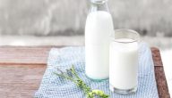 نسبة البروتين في الحليب خالي الدسم