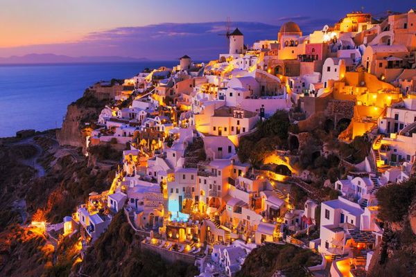 اجمل المدن في اليونان