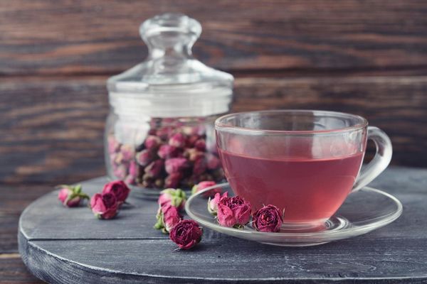 فوائد شاي الورد المحمدي
