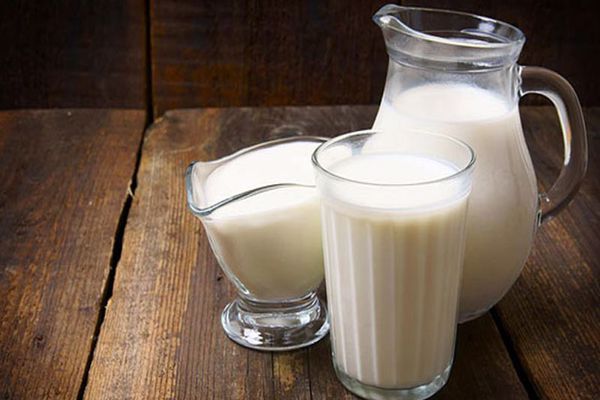 أنواع الحليب البقري