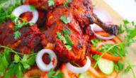 طريقة الدجاج الهندي الأحمر