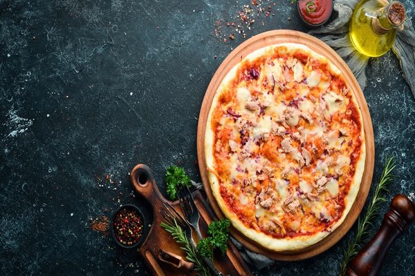 طريقة عمل البيتزا الصيامي