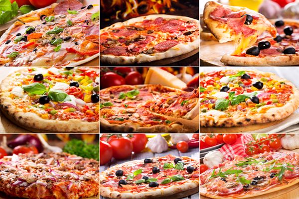 أنواع البيتزا واسمائها بالصور